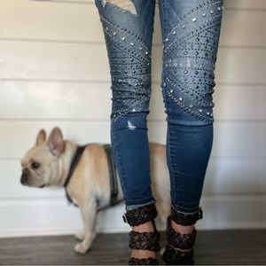 Bebe embellished Jeans size 26